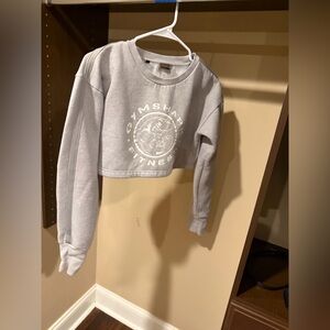 Gymshark Light Gray Sweatshirt